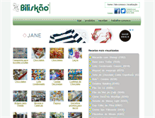 Tablet Screenshot of biliskao.com.br
